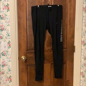 Black Nike workout pants